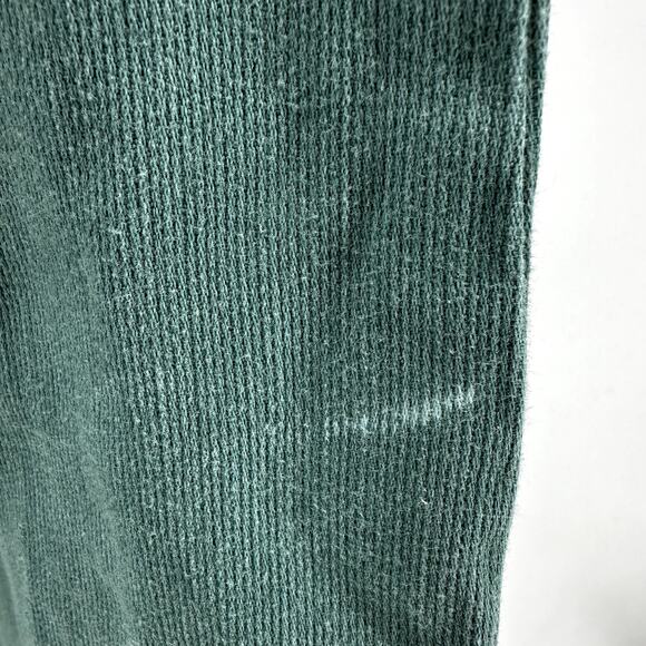 Vintage Selador Bell Bottoms 70s Corduroy Pants High Pocket Cotton Green 26x31 - Picture 6 of 8